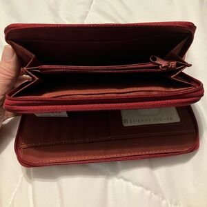 Etienne Aigner Burgundy Wallet